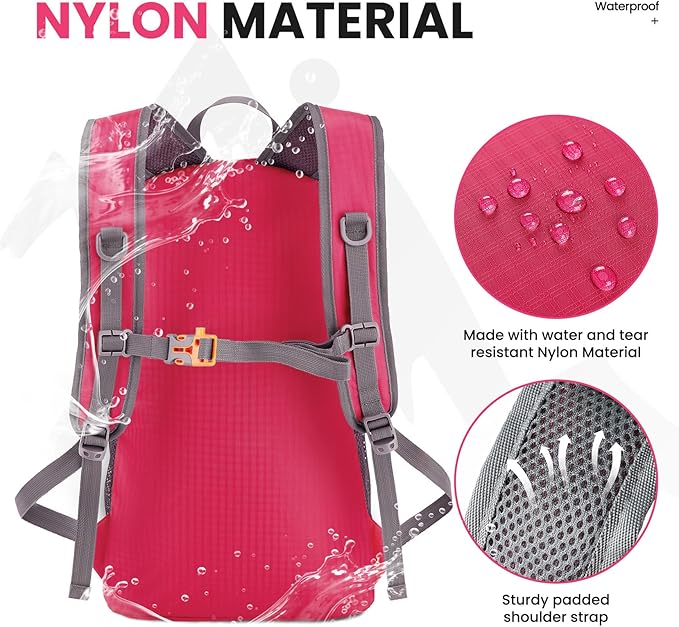 Venture Pal 35L Ultralight Lightweight Packable Foldable Travel Camping Hiking - Image 4