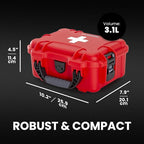 NANUK 904 Waterproof First Aid Kit 110pcs – Durable, Pre-Stocked First Aid - Image 6