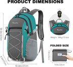 Seektop 20L Foldable Waterproof Hiking Backpack, Ultralight Small Lightweight - Image 3