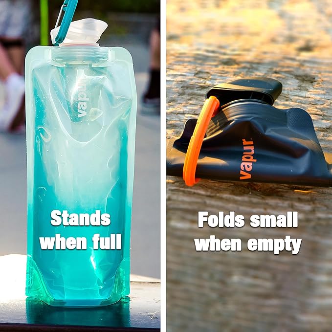 Vapur Flexible, Collapsible Wide Mouth Anti-Bottle - Image 4