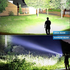 Rechargeable Flashlights High Lumens, 000 Lumen Brightest Led Flashlight - Image 6