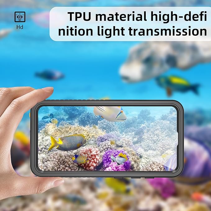 for Samsung Galaxy S25 Case, IP68 Waterproof Dustproof Case, Full Body Heavy - Image 2