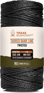 Texas Bushcraft Tarred Bank Line Twine by TexasBushcraft