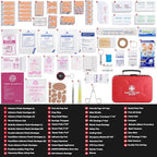 Gevoke 410 Piece Waterproof Hard Shell First Aid Kit - Image 2