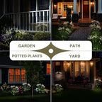 Solar Garden Lights Outdoor: Waterproof 2-Pack DIY Decorative Firework Lights - Image 6
