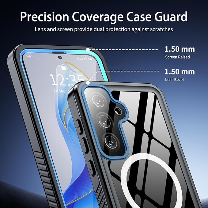 ANTSHARE Magnetic for Samsung Galaxy S25 FE Case, Waterproof - Image 6