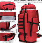 Hiking Backpack for Men 70L/100L Camping Backpack Military Rucksack Molle 3 - Image 3