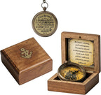 Handmade Brass Antique Compass - Image 2
