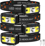 MIOISY Headlamp Rechargeable, Ultra Bright LED Head Lamp Flashlight - Image 8