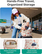BAGSMART Womens Backpack Small Travel Laptop Backpack - Image 4