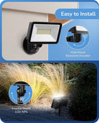 EDISHINE 10000LM Flood Lights Outdoor, 73W LED Flood Light Outdoor, IP65 - Image 3
