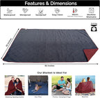BRAWNTIDE Large Outdoor Waterproof Blanket - Image 2