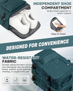 WONHOX Large Travel Backpack Carry on Flight Approved Laptop Work Business - Image 3