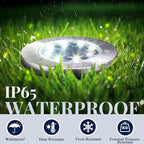 SOLPEX Solar Lights Outdoor Waterproof, 8 Pack Solar Ground Lights, Solar - Image 5