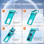 GOLDJU Waterproof Phone Pouch, 7.0 inch Waterproof Phone Case - Image 8