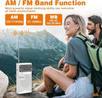 Goodes NOAA Weather Radio, AM FM NOAA Emergency Radio Portable - Image 2