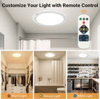 Rechargeable Ceiling Light, No Wiring Battery Operated Ceiling Lights - Image 4