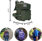 Lovelinks21 25L Military Tactical Backpack Small Assault Pack Molle Daypack - Image 2