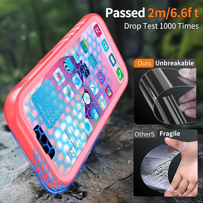 Cozycase Compatible with iPhone 13 Pro Waterproof Case - Image 4