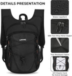 13L Small Hiking Backpack for Women Men, Lightweight Foldable Day pack - Image 5
