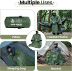 ONETIGRIS Camping Blanket with with Recycled Synthetic Insulation, Wearable - Image 6