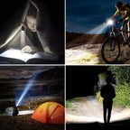 Blukar LED Flashlight Rechargeable 2 Pack, Super Bright Adjustable Focus - Image 7