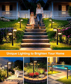 Solar Pathway Lights Outdoor Waterproof, 6 Pack Dual-Head Solar Lights Outdoor - Image 7