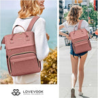 LOVEVOOK Laptop Backpack for Women, 18 Inch Professional Womens Travel Backpack - Image 7