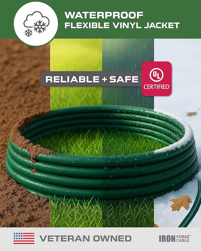 Iron Forge Cable Weatherproof 200 Ft Outdoor Extension Cord - Image 2