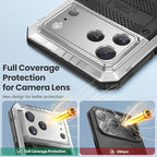 Mitywah Waterproof Case for iPhone 17 Pro Max, Rugged Metal Case - Image 6