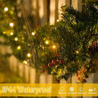 JMEXSUSS 229ft 700 LED Christmas Lights Outdoor, Christmas Tree Lights Plug in - Image 6