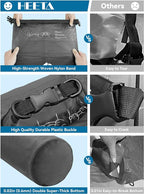 HEETA Dry Bag Waterproof for Women Men, 5L/10L/20L/30L/40L Roll Top Lightweight - Image 4