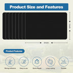KING MOUNTAIN Self Adhesive Nylon Fabric Repair Patch, 5×8 Inches 8 Pcs - Image 2