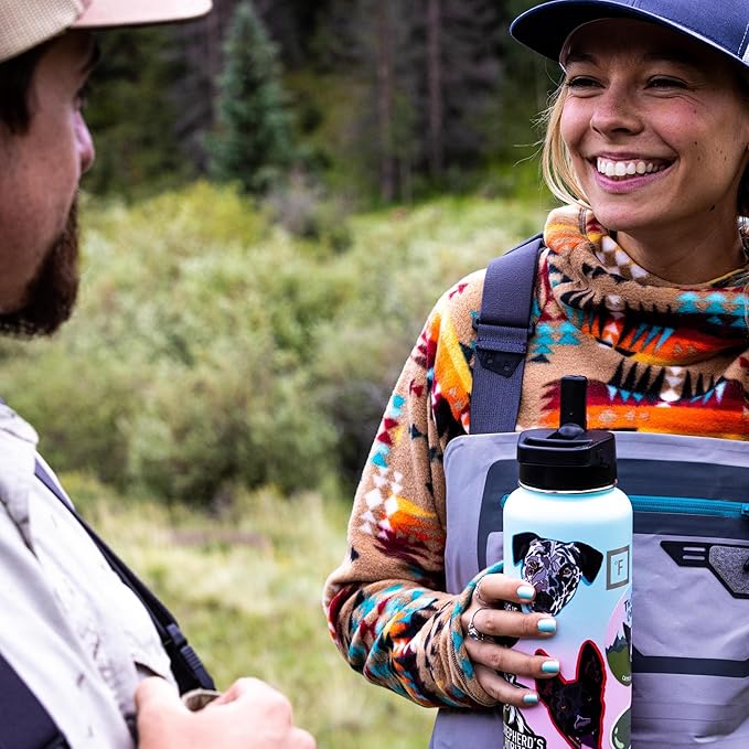 IRON °FLASK Camping & Hiking Hydration Flask - 40 oz Bubble Gum - Image 9