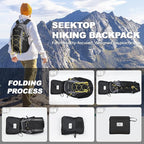 Seektop 20L Foldable Waterproof Hiking Backpack, Ultralight Small Lightweight - Image 7