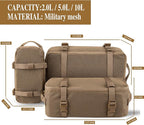 PETAC GEAR 3 PCS Tactical Modular Packing Cubes, Large Capacity Mesh Storage Bag - Image 3