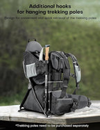 besrey Baby Backpack Carrier, Toddler Hiking Backpack - Image 8