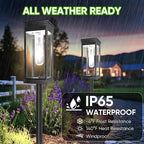 8 Pack Solar Pathway Lights Outdoor, IP65 Waterproof - Image 3
