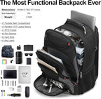 Boavan Laptop Backpack for men, 17.3 inch Laptop Bag - Image 5