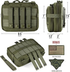 WYNEX Tactical Molle Admin Pouch of Double Layer Design, Admin Pouches Molle - Image 5