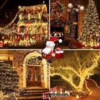 6 Pack 600 LED Solar String Lights - Image 8