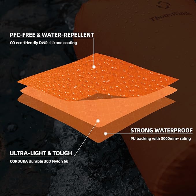 Thous Winds 3L Ultralight Dry Bag, Compact Roll Top Waterproof Pouch - Image 3