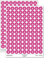 Compass Rose Nautical Star Navigation Map 200+ Round Stickers by Sniggle+Sloth