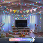 JMEXSUSS 400 LED Easter Lights Indoor Outdoor, 132FT Easter String Lights Plug - Image 4