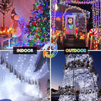Cool White to Multicolor Color Changing 100 LED 33FT Connectable Christmas - Image 5