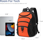 Boavan Laptop Backpack for men, 15.6 inch Laptop Bag - Image 5