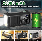 Leaton Emergency Hand Crank NOAA Weather Radio - Image 4