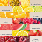 Electrolytes Powder Packets Sugar Free Hydration Packets, 7 Flavors Liquid - Image 8