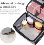 Lifewit Mesh Shower Caddy Bag Portable, Quick Dry Hanging Bathroom Organizer - Image 5