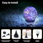 JKIMK Solar Globe Lights Outdoor Waterproof-Solar Balls - Image 2